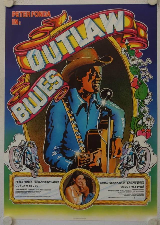 Outlaw Blues originales deutsches Filmplakat